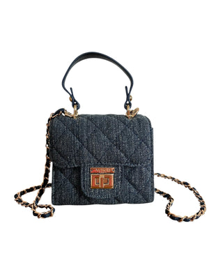 Archiella Blue Denim Mini Exclusive Handbag