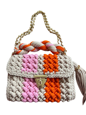 Archiella Knitted Handbag Antibes Gold