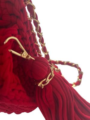 Utgående modell Archiella Knitted Handbag Valentines