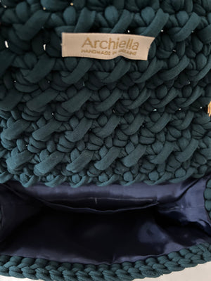 Utgående modell Archiella Knitted Handbag Midnight Evening