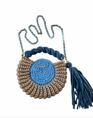 Archiella Tween Exclusive Knitted Handbag - Airy Blue