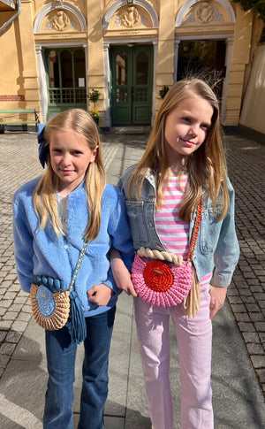 Archiella Tween Exclusive Knitted Handbag - Airy Blue