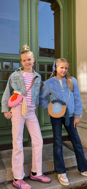 Archiella Tween Exclusive Knitted Handbag - Airy Blue