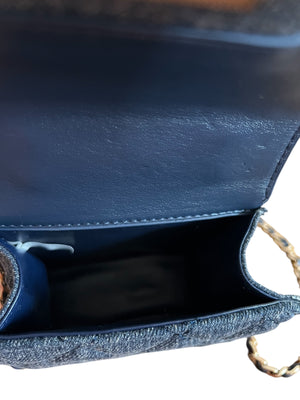 Archiella Blue Denim Mini Exclusive Handbag