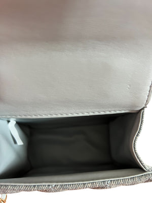 Archiella Light Blue/Grey Denim Mini Exclusive Handbag
