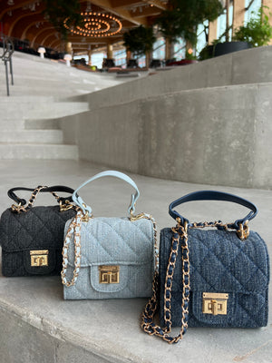 Archiella Blue Denim Mini Exclusive Handbag