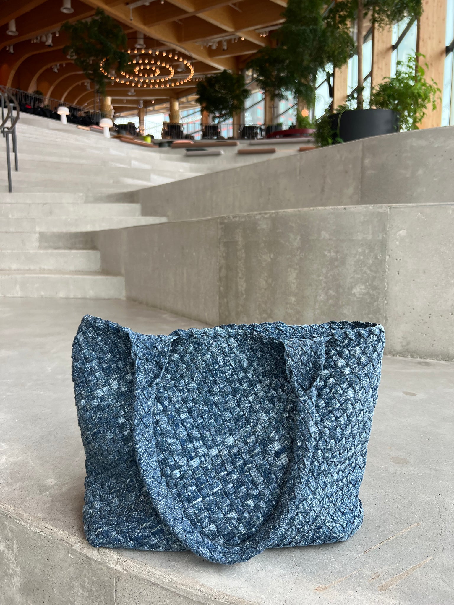 Archiella Denim Tote Exclusive Shopper