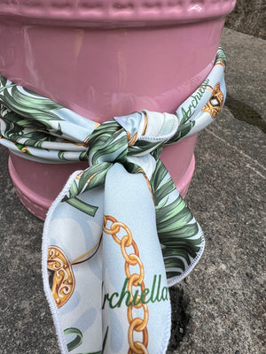 Archiella Icon Pot Scarf Leaves Capri