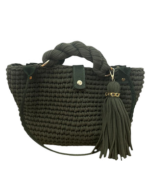 A/W 25 Archiella Knitted Shopping Exclusive Bag Heart of Forest