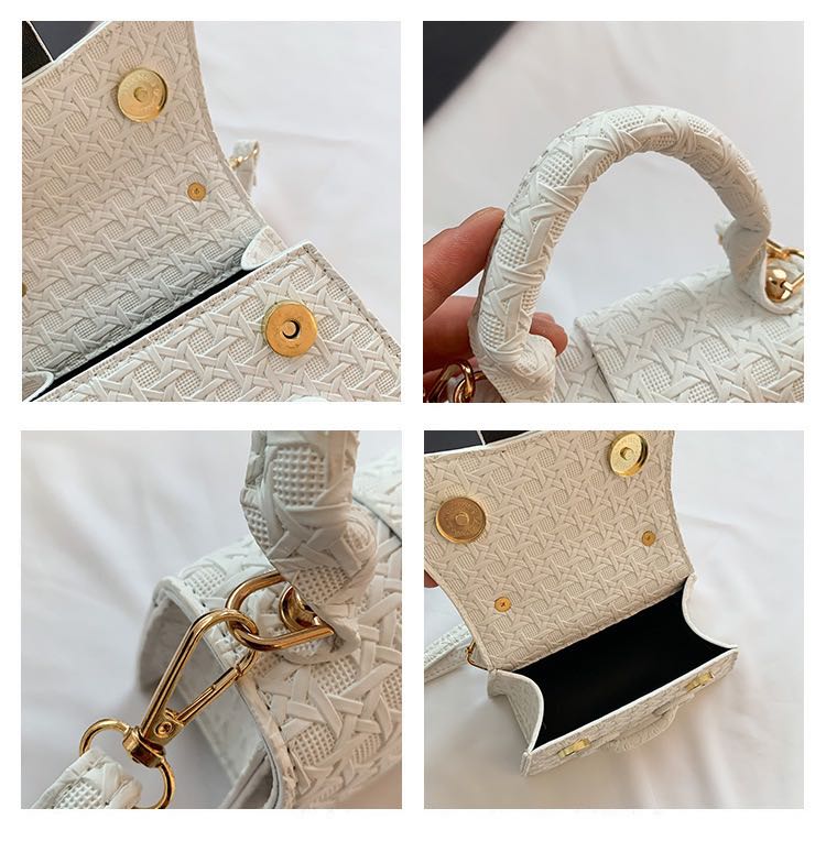 Archiella Mini Chic Handbag White Lotus