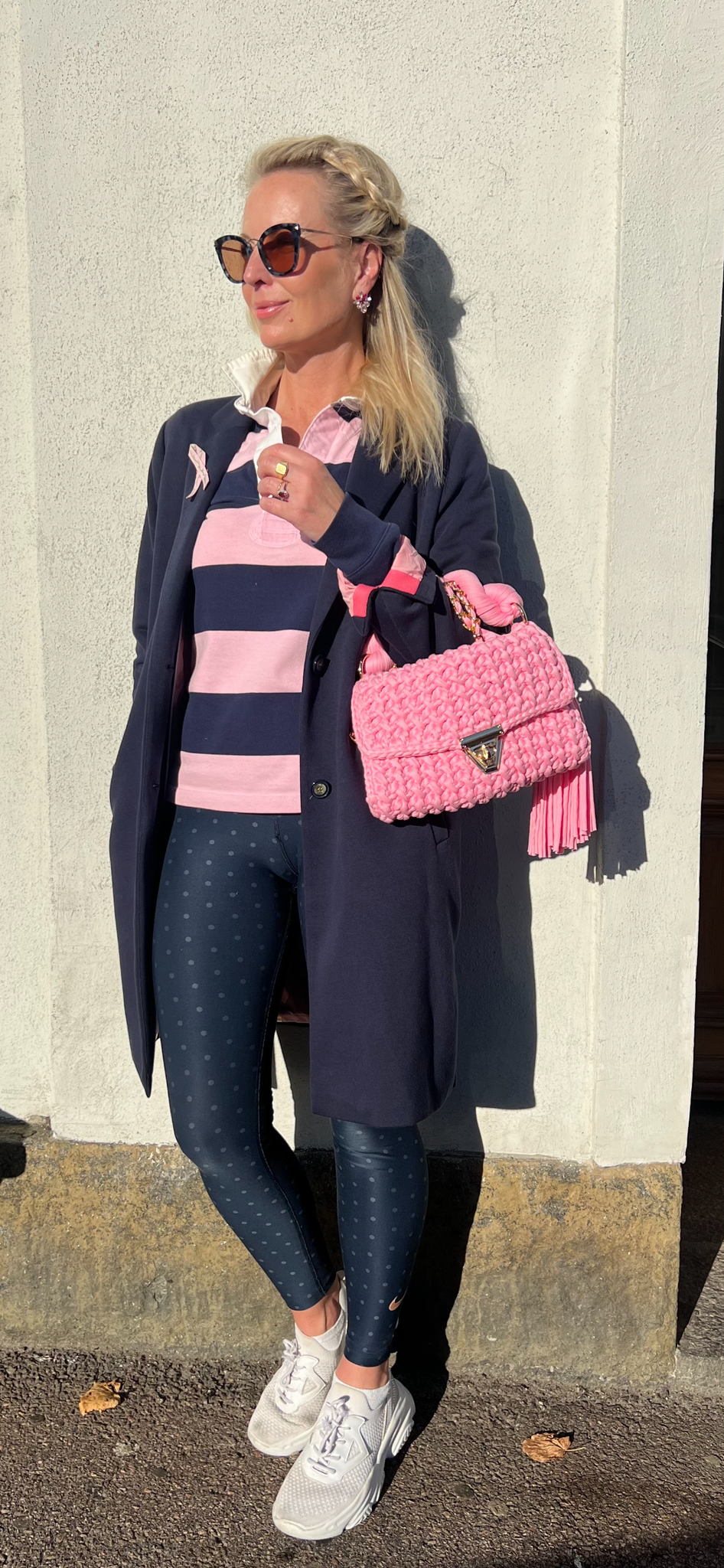 New Design S/S 25 Archiella Crochet Handbag Pastel Pink