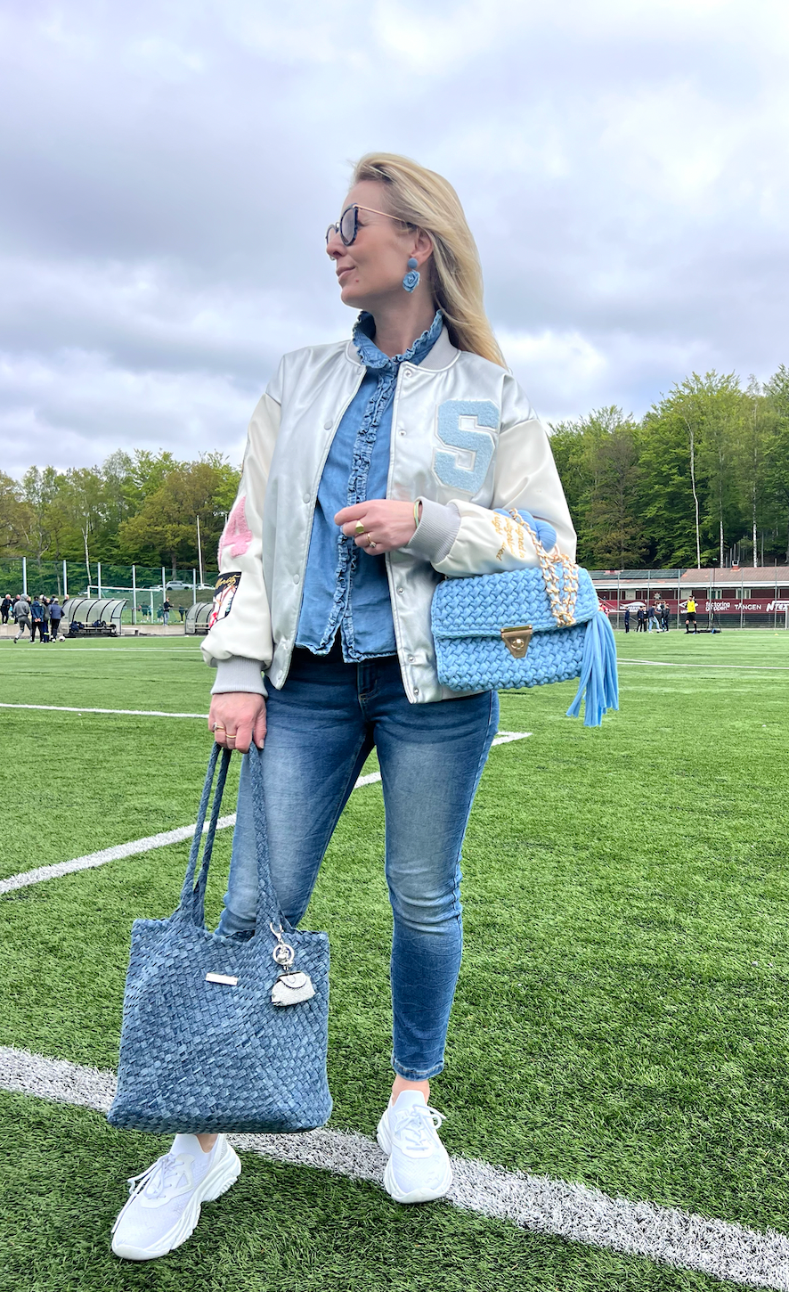 New Design S/S 25 Archiella Crochet Handbag Airy Blue - WAITING LIST